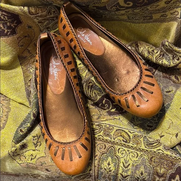 Cole Hann & Nike Collab Leather Loafers Shoes Brown Perforated Strap Size 9M Cole Haan | Shoes | Cole Haan Nike Air Loafer Size 9 | Poshmark main image 4